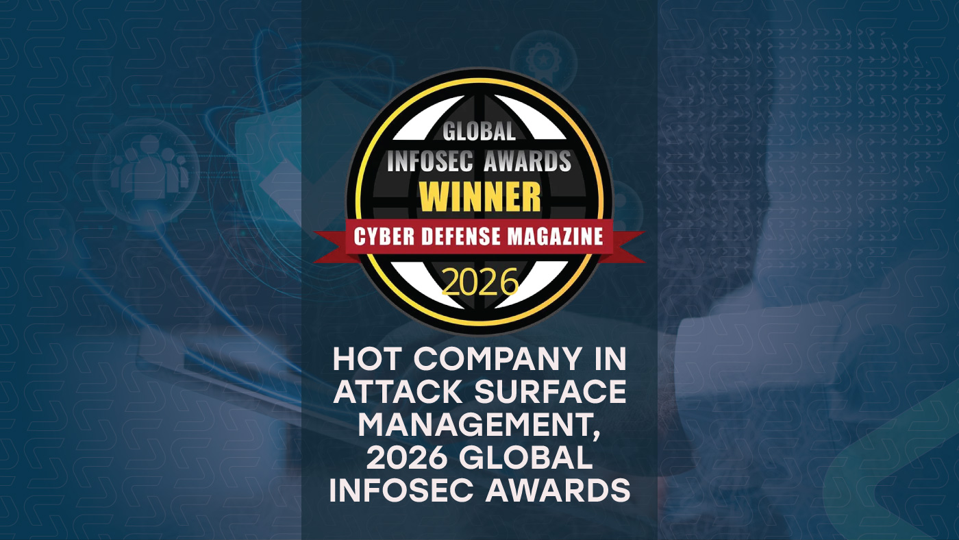 Sedara wins Global InfoSec Awards 2026 as Hot Company in Attack Surface Management with Cyber Defense Magazine badge
