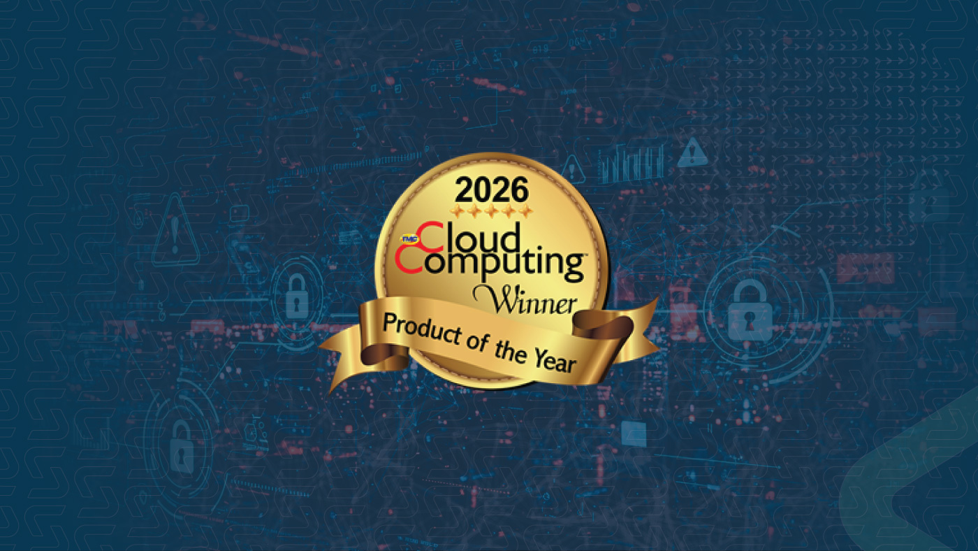 Cloud Computing Product of the winner Logo with Cybersecurity elements and Sedara Branding