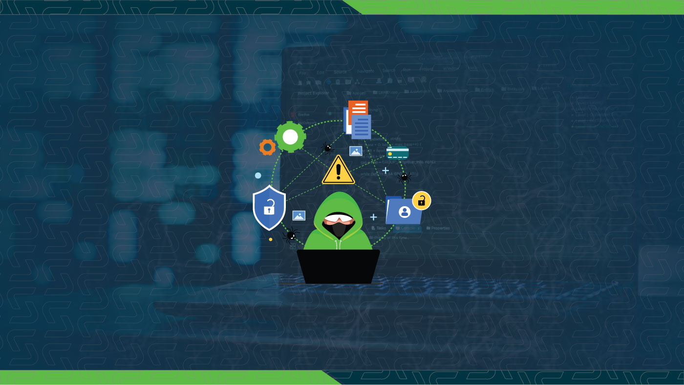 A red Team member icon with security elements with Sedara Branded color and background.